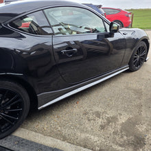 Load image into Gallery viewer, ELE Style Carbon Fibre Side Skirts for Toyota GT86 12-20
