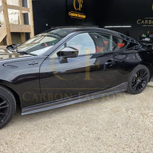 Load image into Gallery viewer, ELE Style Carbon Fibre Side Skirts for Toyota GT86 12-20
