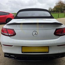 Load image into Gallery viewer, AMG Style Carbon Fibre Boot Spoiler for Mercedes Benz A205 C Class Convertible 15-21
