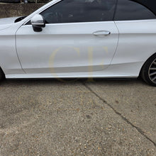 Load image into Gallery viewer, AMG Style Gloss Black Side Skirts for Mercedes Benz W205 C Class &amp; C63 15-21
