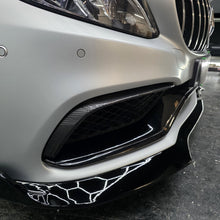 Load image into Gallery viewer, Carbon Fibre Front Fog Trims (2 Pieces) for Mercedes W205 C63 15-18
