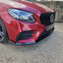 Load image into Gallery viewer, CF Style Carbon Fibre Front Splitter for Mercedes W213 E Class Saloon 16-20
