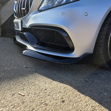 Load image into Gallery viewer, Carbon Fibre Front Fog Trims (2 Pieces) for Mercedes W205 C63 15-18
