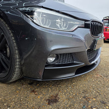 Load image into Gallery viewer, MP Style Matt Black Front Splitter for BMW F30 F31 3 Series M Sport 12-19

