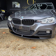Load image into Gallery viewer, MP Style Matt Black Front Splitter for BMW F30 F31 3 Series M Sport 12-19
