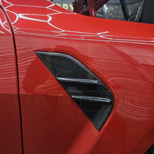 Load image into Gallery viewer, Pre-Preg Carbon Fibre Replacement Side Fender Trim for BMW G82 G83 M4 21-Present
