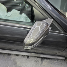 Load image into Gallery viewer, V Style Carbon Fibre Replacement Mirror Covers for Mercedes Benz Universal
