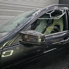 Load image into Gallery viewer, V Style Carbon Fibre Replacement Mirror Covers for Mercedes Benz Universal
