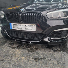 Load image into Gallery viewer, MP Style Gloss Black Front Splitter for BMW F20 F21 1 Series LCI 15-19
