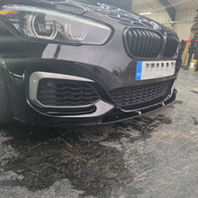 Load image into Gallery viewer, MP Style Gloss Black Front Splitter for BMW F20 F21 1 Series LCI 15-19
