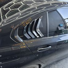 Load image into Gallery viewer, Gloss Black Window Louver Vents for BMW 3 Series G20 19-25
