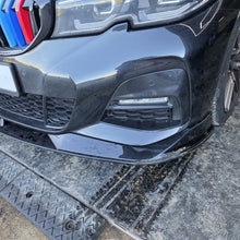 Load image into Gallery viewer, AC Style Gloss Black Front Splitter for BMW 3 Series G20 G21 Pre-LCI 19-22
