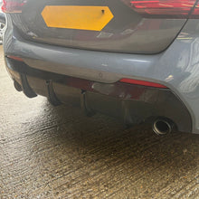 Load image into Gallery viewer, MP Style Gloss Black Rear Diffuser for BMW F40 1 Series 19-24
