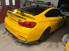 Load image into Gallery viewer, GTS V Style Carbon Fibre Boot Spoiler for BMW F80 M3 F82 F83 M4 14-20
