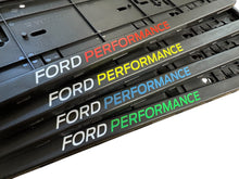 Load image into Gallery viewer, Ford Performance Number Plate Surrounds – Multi-Colour Logo | Sold as a Pair
