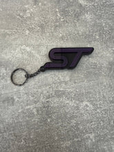 Load image into Gallery viewer, 4D ST Logo Keychain for Ford – Gloss Black with Custom Colour Options | CEUK

