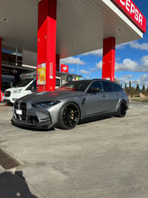 Load image into Gallery viewer, BMW M3/M4 (G80 G81 G82 G83) AGGRESSIVE CARBON FIBRE FRONT BUMPER CANARDS
