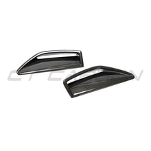 Load image into Gallery viewer, AUDI RS6/RS7 C8 AVANT CARBON FIBRE FRONT BUMPER VENT TRIM

