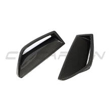 Load image into Gallery viewer, AUDI RS6/RS7 C8 AVANT CARBON FIBRE FRONT BUMPER VENT TRIM

