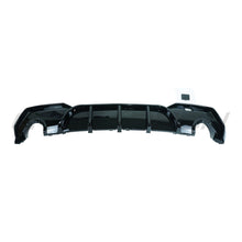 Load image into Gallery viewer, BMW 4 SERIES G22/G23 GLOSS BLACK ROUND TIP DIFFUSER
