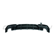 Load image into Gallery viewer, BMW 4 SERIES G22/G23 GLOSS BLACK ROUND TIP DIFFUSER
