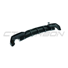 Load image into Gallery viewer, BMW 4 SERIES G22/G23 GLOSS BLACK ROUND TIP DIFFUSER
