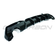 Load image into Gallery viewer, BMW 4 SERIES G22/G23 GLOSS BLACK ROUND TIP DIFFUSER
