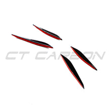 Load image into Gallery viewer, BMW G87 M2 CARBON FIBRE FRONT BUMPER CANARDS
