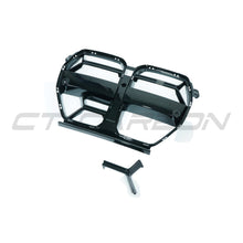 Load image into Gallery viewer, BMW M3 &amp; M4 G80/G81/G82/G83 GLOSS BLACK GRILLE - CSL STYLE
