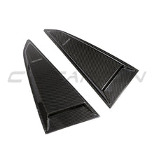 Load image into Gallery viewer, AUDI TT/TTS/TTRS QUATTRO MK3 CARBON FIBRE REAR WINDOW STICK ON VENT
