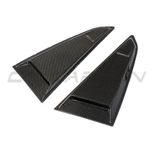 Load image into Gallery viewer, AUDI TT/TTS/TTRS QUATTRO MK3 CARBON FIBRE REAR WINDOW STICK ON VENT
