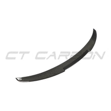 Load image into Gallery viewer, BMW 4 SERIES G26 &amp; i4 CARBON FIBRE SPOILER - V STYLE
