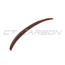 Load image into Gallery viewer, BMW 4 SERIES G26 &amp; i4 CARBON FIBRE SPOILER - V STYLE
