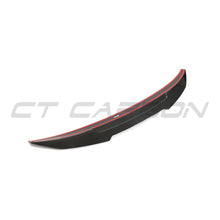 Load image into Gallery viewer, BMW 4 SERIES G26 &amp; i4 CARBON FIBRE SPOILER - PS STYLE
