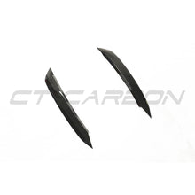 Load image into Gallery viewer, VOLKSWAGEN POLO MK6 GLOSS BLACK HEADLIGHT EYEBROWS
