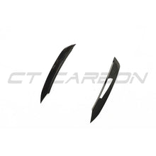 Load image into Gallery viewer, VOLKSWAGEN POLO MK6 GLOSS BLACK HEADLIGHT EYEBROWS
