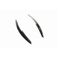 Load image into Gallery viewer, VOLKSWAGEN POLO MK5 GLOSS BLACK HEADLIGHT EYEBROWS
