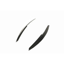 Load image into Gallery viewer, VOLKSWAGEN POLO MK5 GLOSS BLACK HEADLIGHT EYEBROWS
