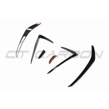 Load image into Gallery viewer, VOLKSWAGEN GOLF MK7.5 GTI FRONT BUMPER CANARDS
