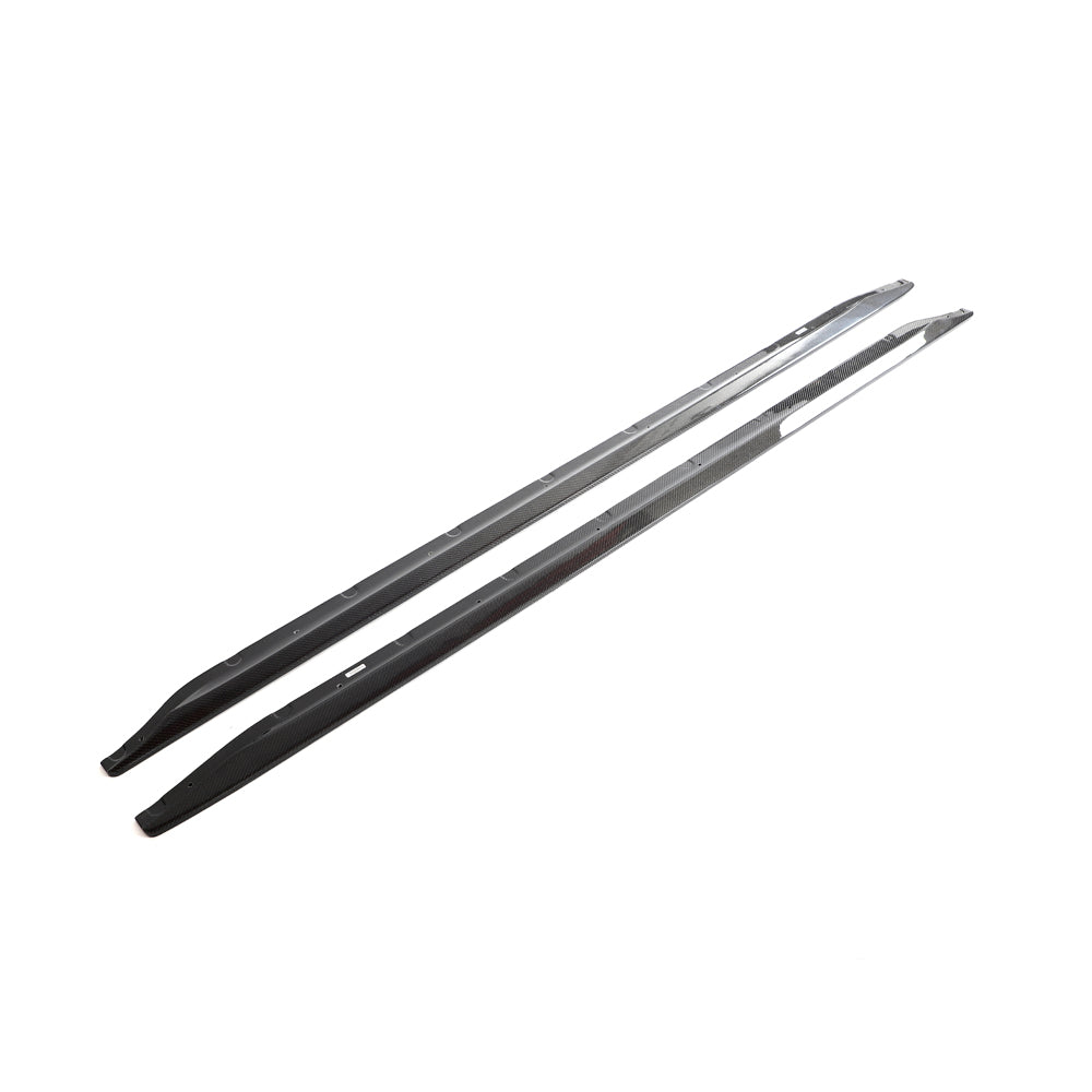 BMW M3 G80/G81 CARBON FIBRE SIDE SKIRT EXTENSIONS