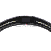 Load image into Gallery viewer, BMW Gxx CARBON FIBRE / LEATHER / LED FLAT BOTTOM CUSTOM STEERING WHEEL
