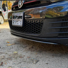 Load image into Gallery viewer, OEM Style Carbon Fibre Front Splitter for VW Golf MK6 GTI 08-13
