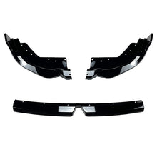 Load image into Gallery viewer, MP Style Gloss Black Front Splitter for BMW 3 Series G20 G21 LCI 23-Present

