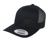 Load image into Gallery viewer, JB4 x Flexfit Official Black Snapback Cap, Embroidered JB4 Logo Baseball Hat, Red, White, Blue or Blackout
