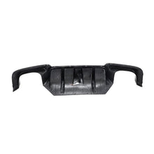 Load image into Gallery viewer, LED Style Carbon Fibre Rear Diffuser for BMW F10 5 Series 10-17
