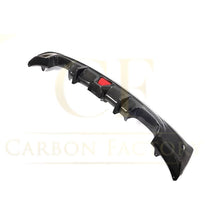 Load image into Gallery viewer, LED Style Carbon Fibre Rear Diffuser for BMW F22 2 Series M Sport 14-21
