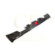 Load image into Gallery viewer, LED Style Carbon Fibre Rear Diffuser for BMW F22 2 Series M Sport 14-21
