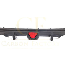 Load image into Gallery viewer, LED Style Carbon Fibre Rear Diffuser for BMW F22 2 Series M Sport 14-21
