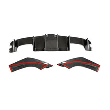 Load image into Gallery viewer, LED Style Carbon Fibre Rear Diffuser for BMW F87 F87C M2 16-21

