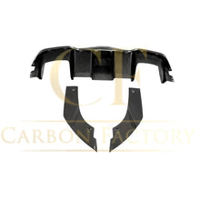 Load image into Gallery viewer, LED Style Carbon Fibre Rear Diffuser for BMW F87 F87C M2 16-21
